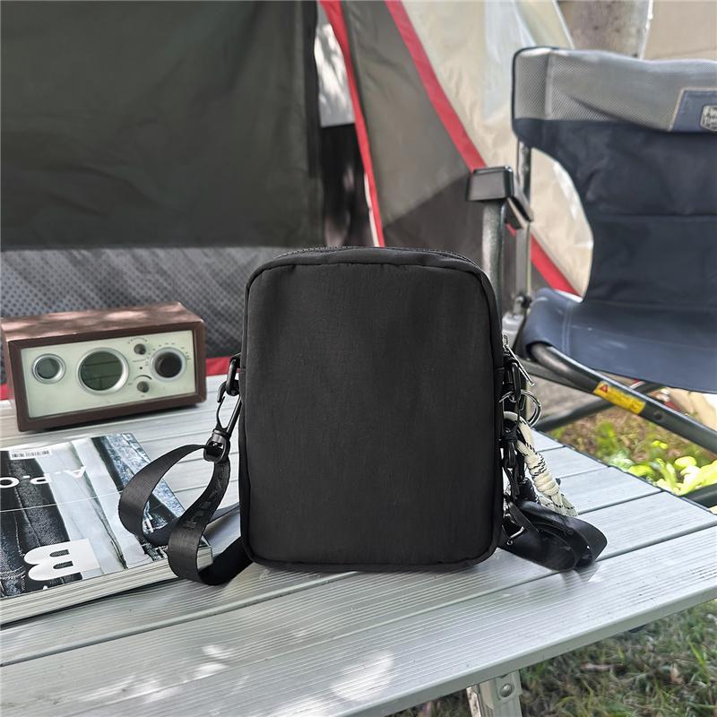 Tooling Style Small Square Bag Unisex Outdoor Crossbody Bag Waterproof Mobile Phone Shoulder Bag