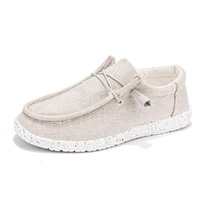 Fashion Spring and Autumn Canvas Men's Shoes Light Sports Shoes Fashion Casual Walking Designer Men Casual Large 39-47