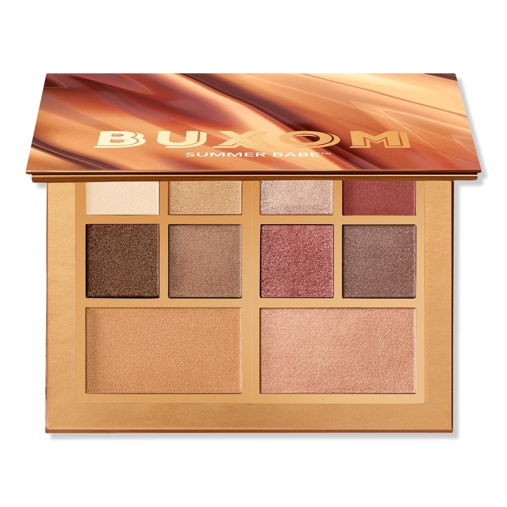 

Палетка теней для век Buxom Summer Babe All Over Bronze и бронзера