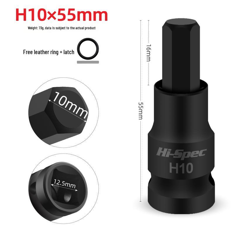 Hexagonal S2 Electric Impact Wrench Screwdriver Bit
