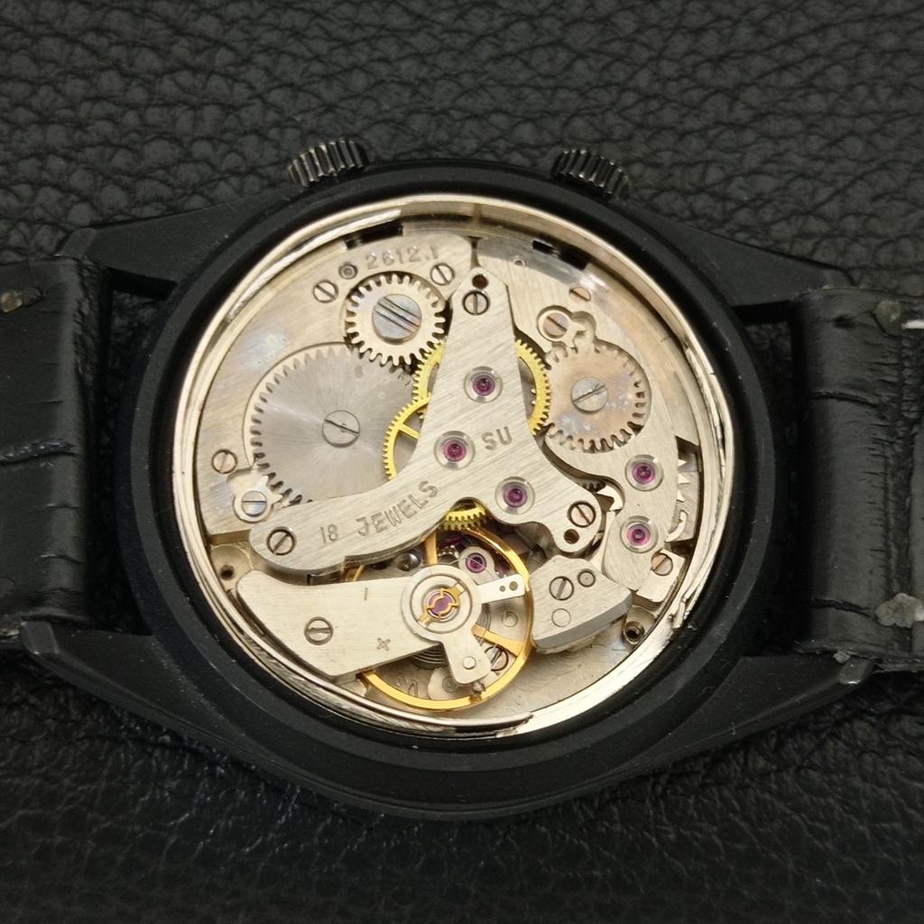 SWISS VINTAGE LEGEND HAND-WINDING MENS REFURBISHED ALARM WATCH A707528-1