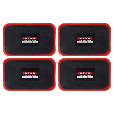10 Pcs Tire Patch Rubber Strong Adhesive Repair Rectangle Tube for Car Motorcycle Cycle