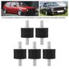 5pcs Fuel Pump Engine Cover Mounts Rubber Holders 191201256 Replacement for Seat