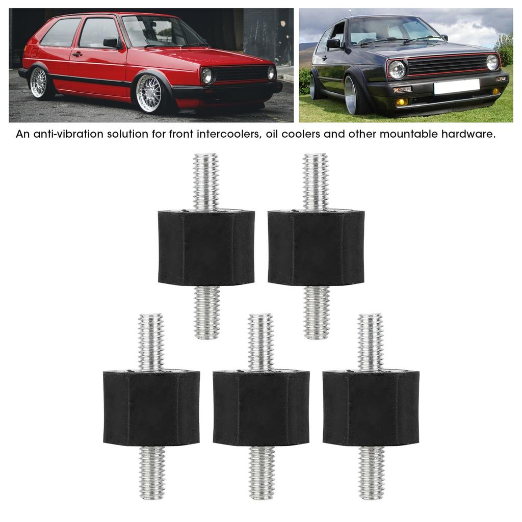 5pcs Fuel Pump Engine Cover Mounts Rubber Holders 191201256 Replacement for Seat