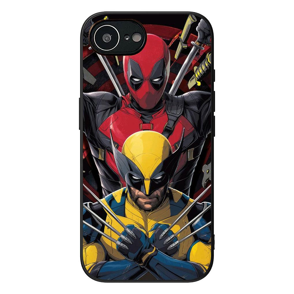 Wolverine Deadpool Marvel Phone Cover for Motorola Moto Edge 70 60 Fusion NEO Pro G Stylus G56 G96 G52 G04 G05 20 Soft Case