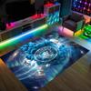 Manchester City Design Crystal Velvet Carpet Cozy Non?Slip Printed Rug For Bedroom Living Room Entrance