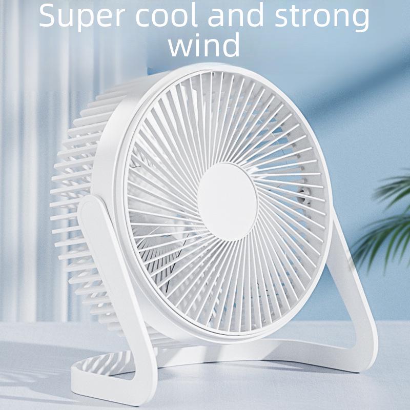 Benutzerdefinierter leiser USB-Desktop-Lüfter: 5, 6, 8 Zoll Optionen für Studenten und Büros