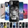 Für Redmi Note 10 5G Hülle M2103K19C Tier Silikon Weiches TPU Handyhüllen Für Xiaomi Poco M3 Pro 5G Stoßfest Bumper Fundas