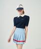 KANDINI Blue Line Pleated Skirt