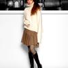 Romantic Tiger Bamboo Stone Knee High Stockings