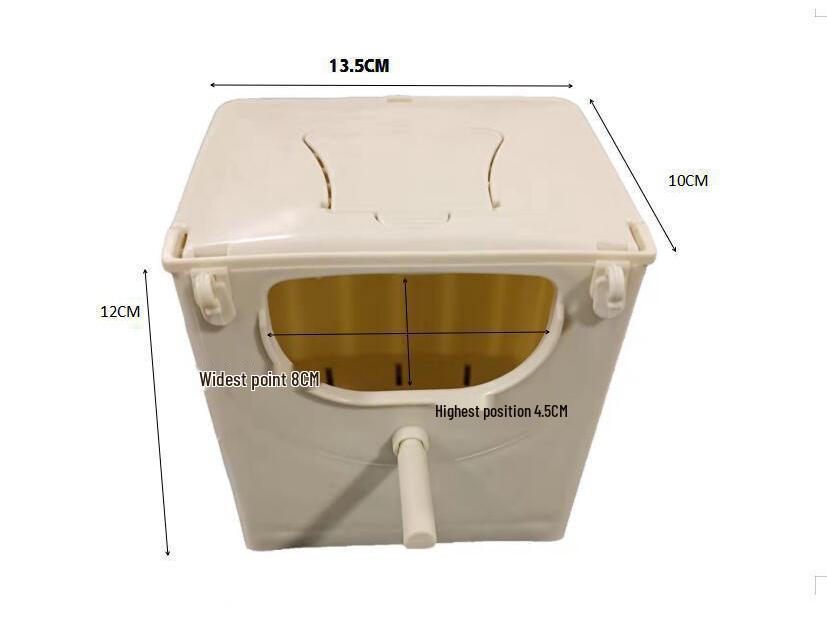 Plastic Bird Breeding and Incubation Cage - Bird House Supplies