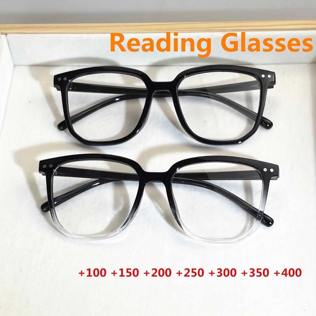 Reading Glasses Lightweight Anti Eyestrain Fashion Computer Presbyopic Glasses For Women Men