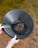 Gold Panning Pan - Dual Riffles for Easier Mining and Prospecting,Gold Pan Basin Gold Mining Pan Ergonomic Gold Panning Tools