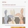 Pure Cotton Baby Comfort Blanket & Rabbit Doll Sleep Companion
