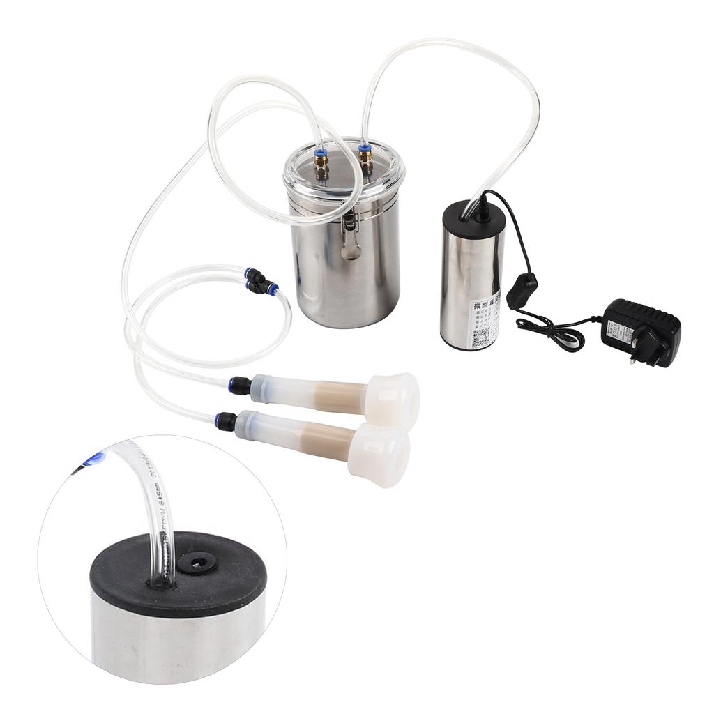 2L Goat Sheep Cow Milking Kit Portable Electric Milking Machine (for Cow)