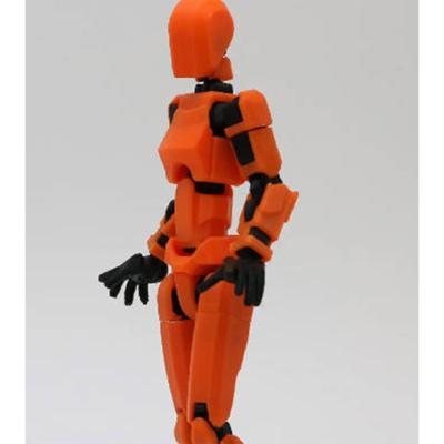 5 Disassembled Upper Body Parts, Removable, 3D Printed Titan Robot Head, Poseable Stand, Suitable For Collection And Desktop Ornaments