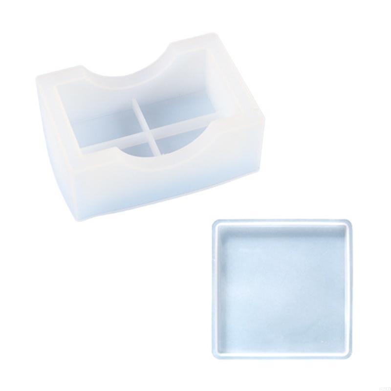 62KD Resin Molds Silicone Mold Storage Box Mold DIY Epoxy Resin Molds