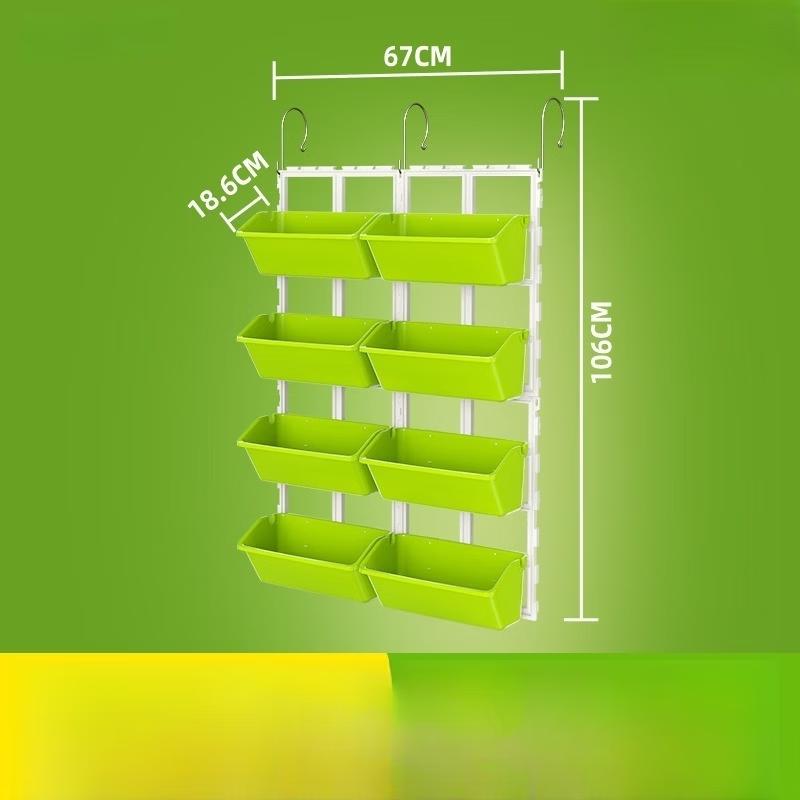 Yingtang Balcony Vegetable Planter & Hanger Set