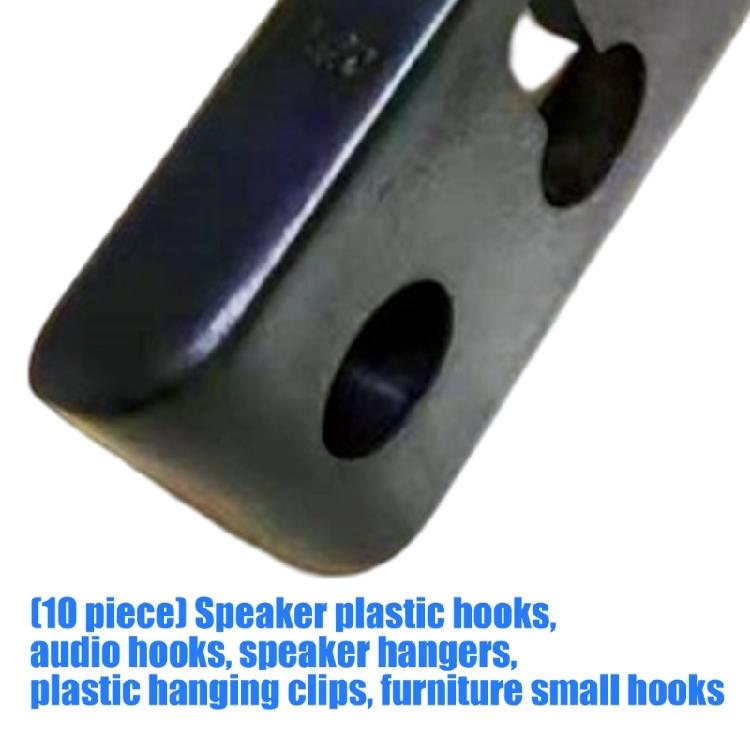 Secure Mounting Hook for Auditory Equipment Constructed Durability Plastic Featuring Anti Slip Technology Safety