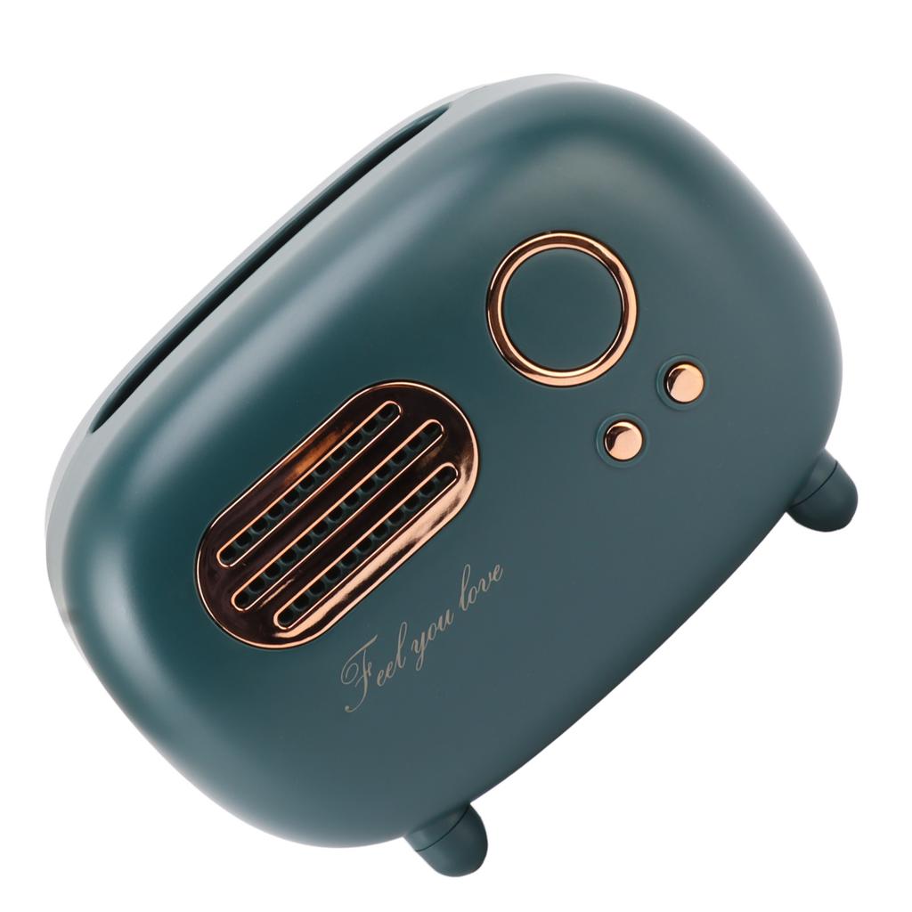 Retro rádiový dávkovač kapesníků, víceúčelový, velký, do obývacího pokoje, do koupelny