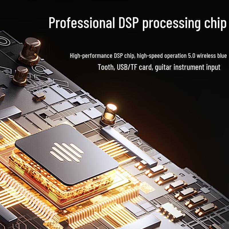 HuiDu DH-12 Portable Bluetooth Karaoke Trolley Speaker