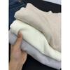Soft waxy small stand-up collar with knitted sweater women's bottoming shirt spring simple solid color long-sleeved top