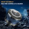 New electric shaver six-blade whole body washable shaver magnetic intelligent bald head machine