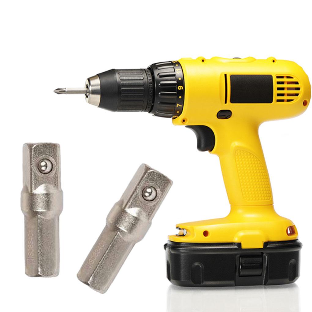 10 Stück Schlagnuss-Adapter Tragbar Abnehmbar Sechskant 1/4 Zoll Ratsche Schraubenschlüssel Adapter Konverter Zubehör