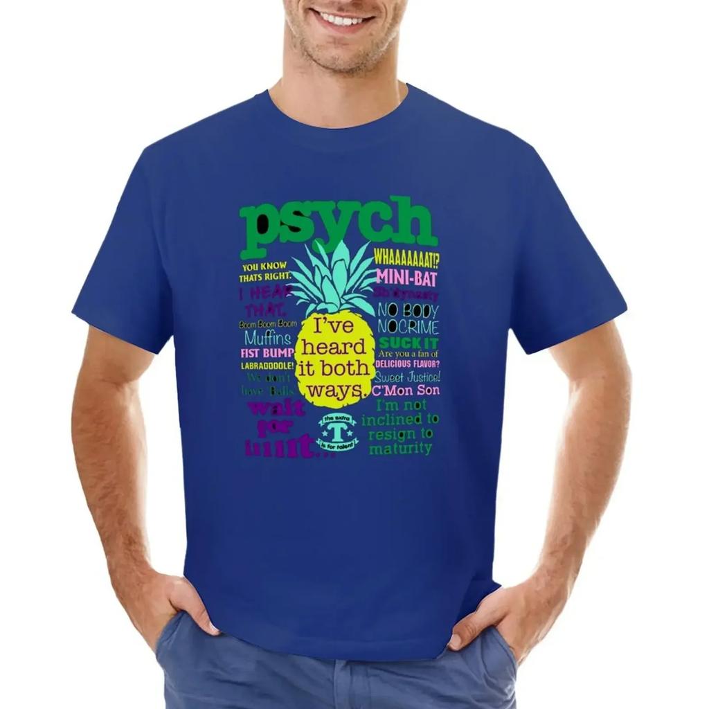 Psych Psych Tv Juliet Ohara Psychic Detective Henry Spencer - Psych Quote T-shirt korean fashion hippie clothes clothings
