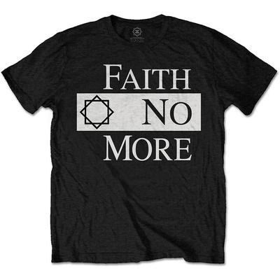 Faith No More Classic Logo V Black Unisex T-Shirt