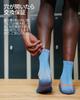 [DANISH ENDURANCE] Quarter Sports Socks, Lightweight, Breathable, Athletic Socks for Men and Women, Quarter Length, 5 Pairs, Black, Sizes 22.0 cm - 24
