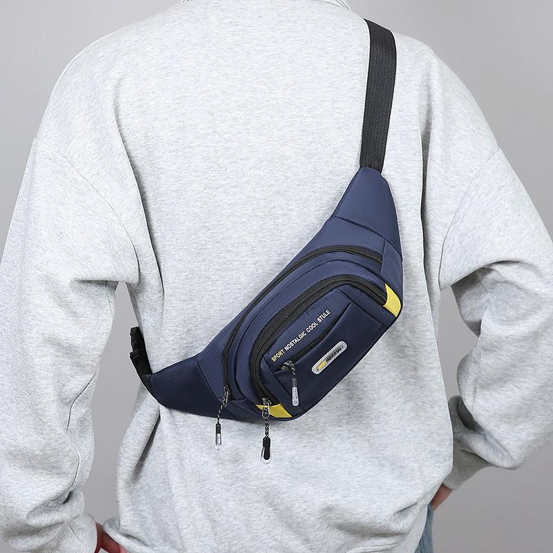 Unisex Mobile Waist Bag - Large Capacity, Water-Resistant, Durable for Work & Travel, Fashion Crossbody Pack Sports Bag