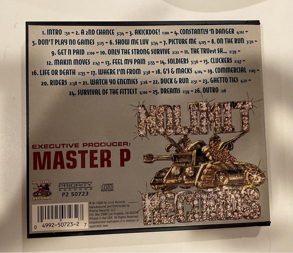 [USED] C-MURDER LIFE OR DEATH rap hip hop CD