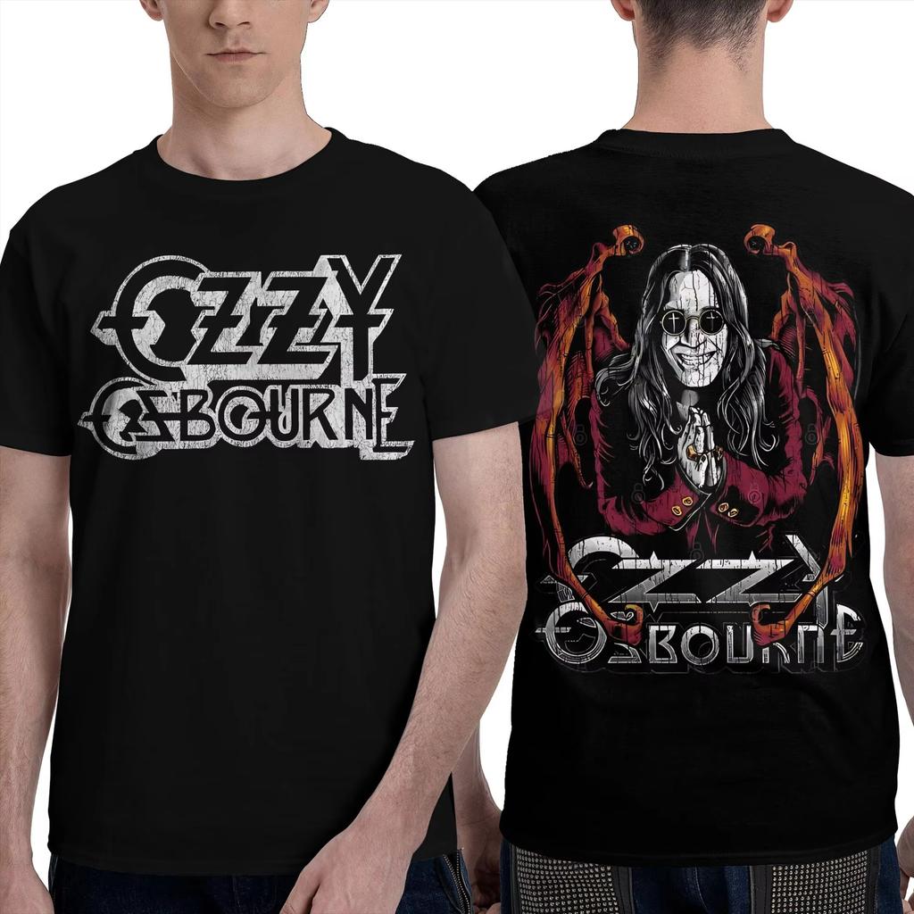 Lustiges Rock Ozzy Osbourne T-Shirt für Männer Frauen O-Ausschnitt Baumwolle T-Shirts Up The Villa 2025 Kurzarm T-Shirts Sommerkleidung