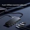 UGREEN CM806 55373 USB-A 4 Port Hub Adapter 0.5m 10Gbps High Speed Data Transfer Docking Station for Windows / Mac OS / Linux