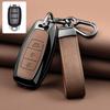 3/4/5 Button Zinc Alloy Leather Car Key Cover For Modern I30 Ix35 Kona Encino Solaris Azera Grandeur Ig Accent Santa Fe Palisade