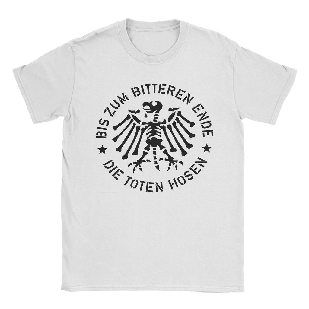 Zum Bitteren Ende Die Toten Hosen TShirt Summer 100 Cotton TShirts For Men Popular Casual Tee Shirt ShortSleeved Funny Tees