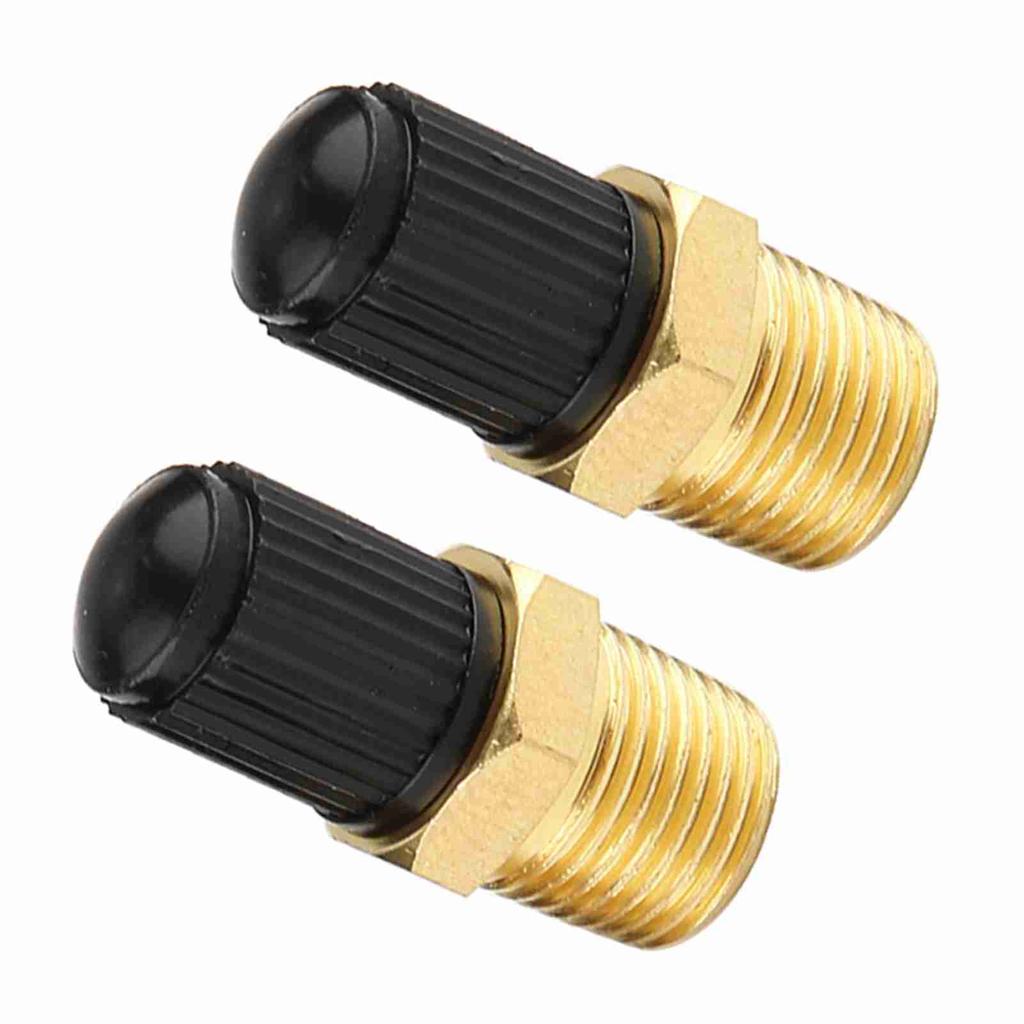 2Pcs 1 8 NPT MPT Brass Air Compressor Tank Fill Valve