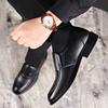Men's Leather Shoes Spring Leather Business Dress Soft Sole Casual Breathable Middle Old Dad Men's Shoes
