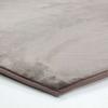 Living Room Rug Heart Shape Extra-soft Taupe 90x85