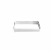 304 Edelstahl Muffin Tarte Ringe Oval Rechteckform Perforierte Oberfläche Kuchen Mousse Form Poröses Design Keksausstecher