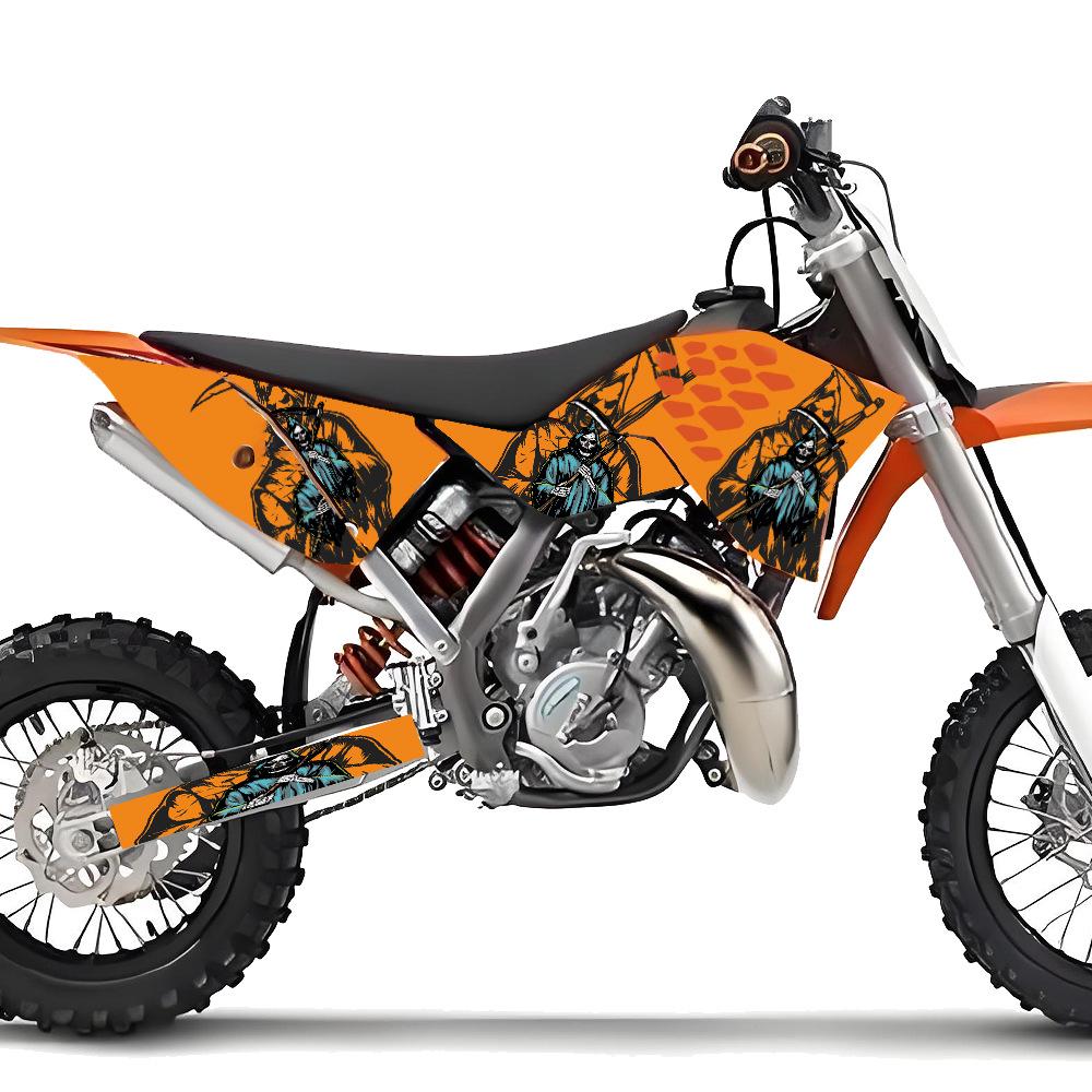KTM 50cc SX 50 2009-2015 Off-Road Motorcycle Outer Shell Sticker Decal.