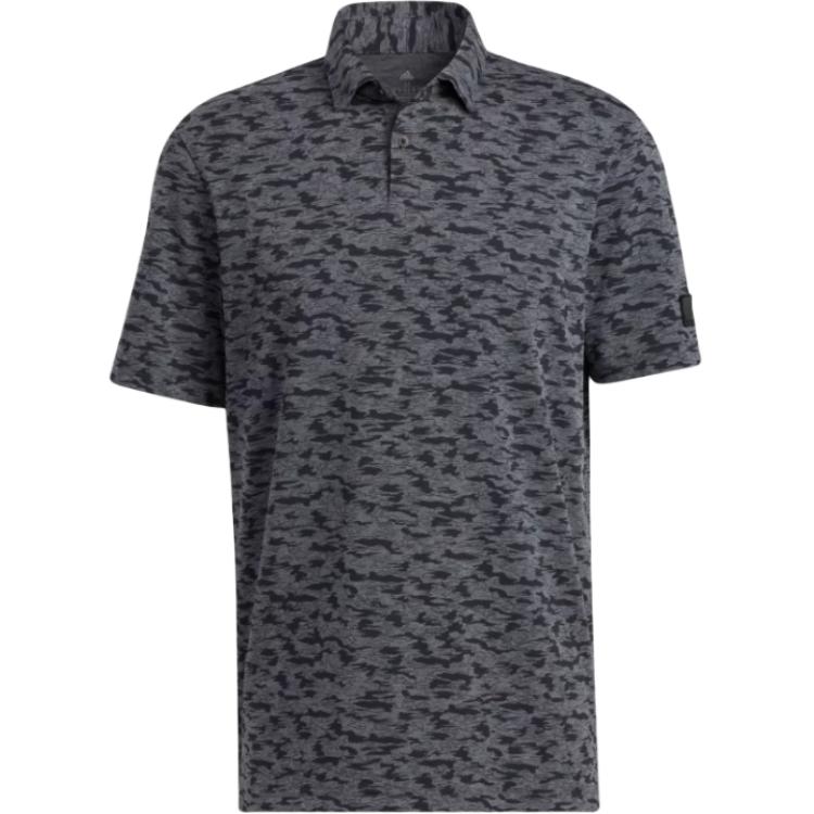 

Мужская рубашка поло с отложным воротником Adidas с рисунком, серая HF9039 XL