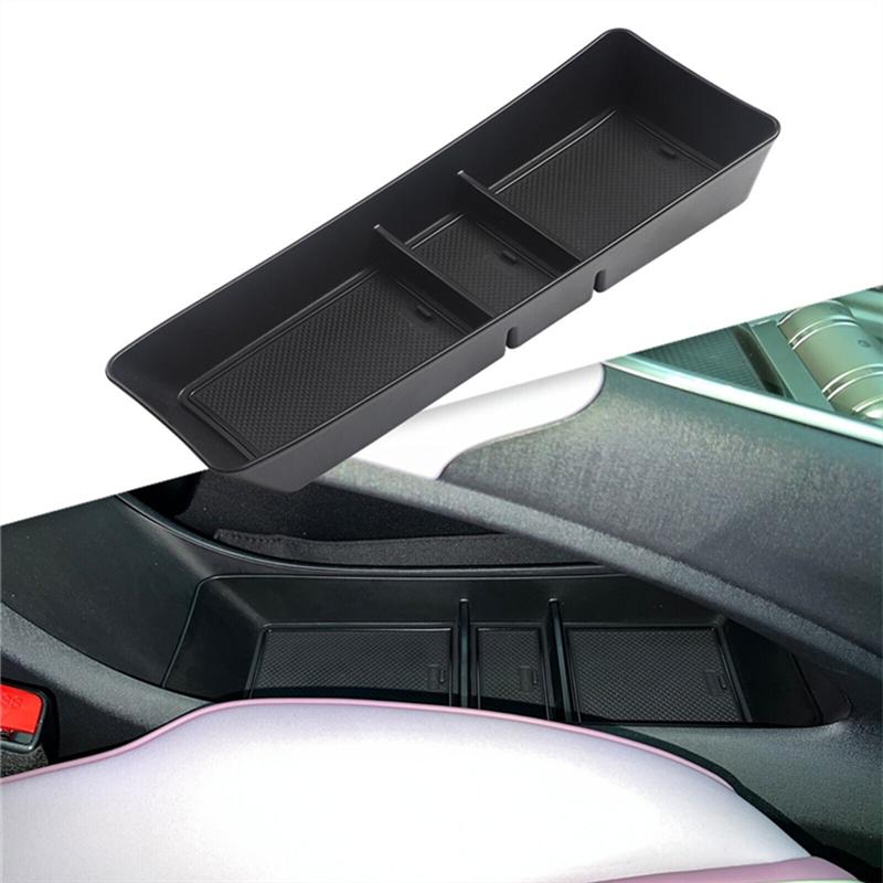 For BYD Dolphin 2023 2024 Central Control Lower Storage Box , Water Cup Cover , Rear Screen Organizer Accessories - 4PCS