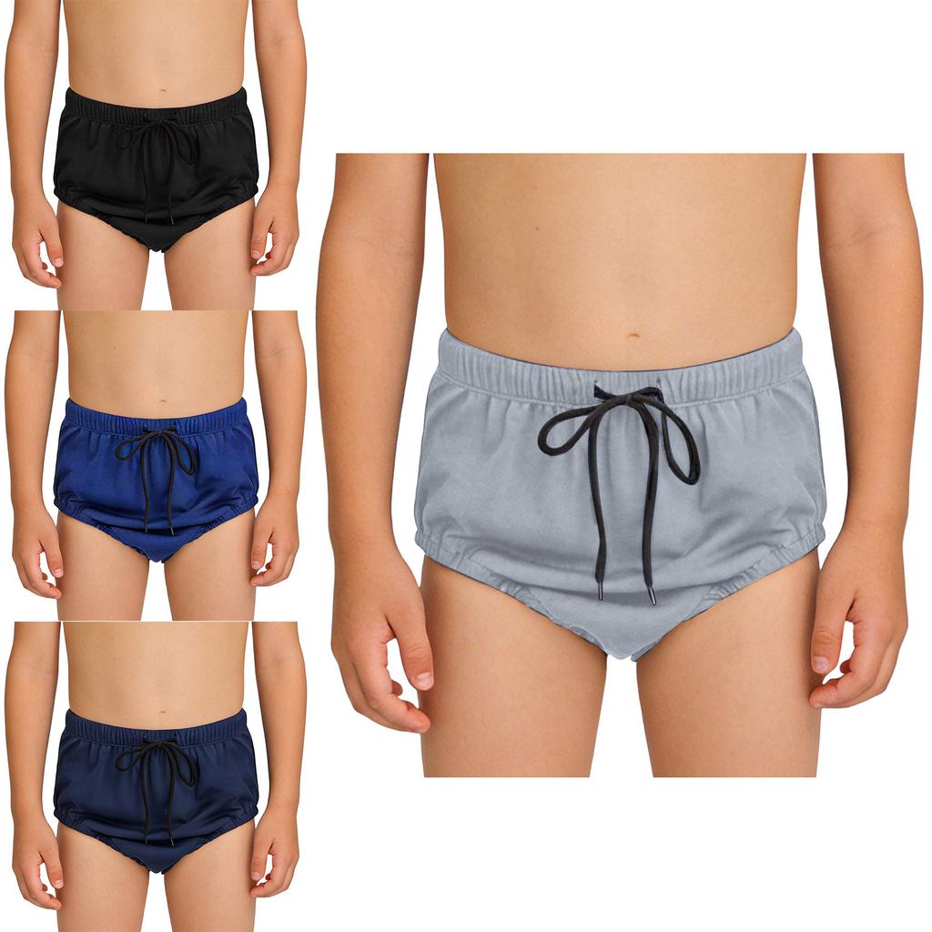 Kids Special Needs Swim Pant Washable Reusable Elastic Drawstring Waistband Swim Diaper Cover for Boys Girls Incontinence