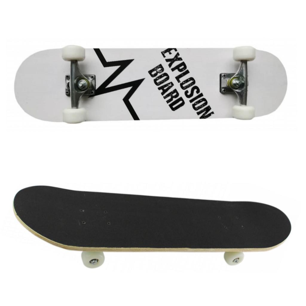 MASTER Explosion Board Skateboard - White