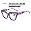 Trendy Fashion Reading Glasses for Women Ultralight Large Frame Far Sight Eye Glasses for Man Retro Stylish Cat Eye Presbyopia