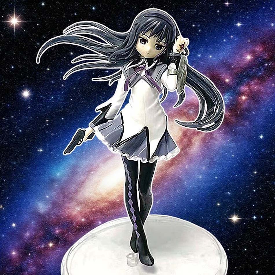 sold Magical girl Anime Figure Kaname Madoka Action Figure Kawaii Akemi Homura Figurine cute Loli Collection Model Toy Gift