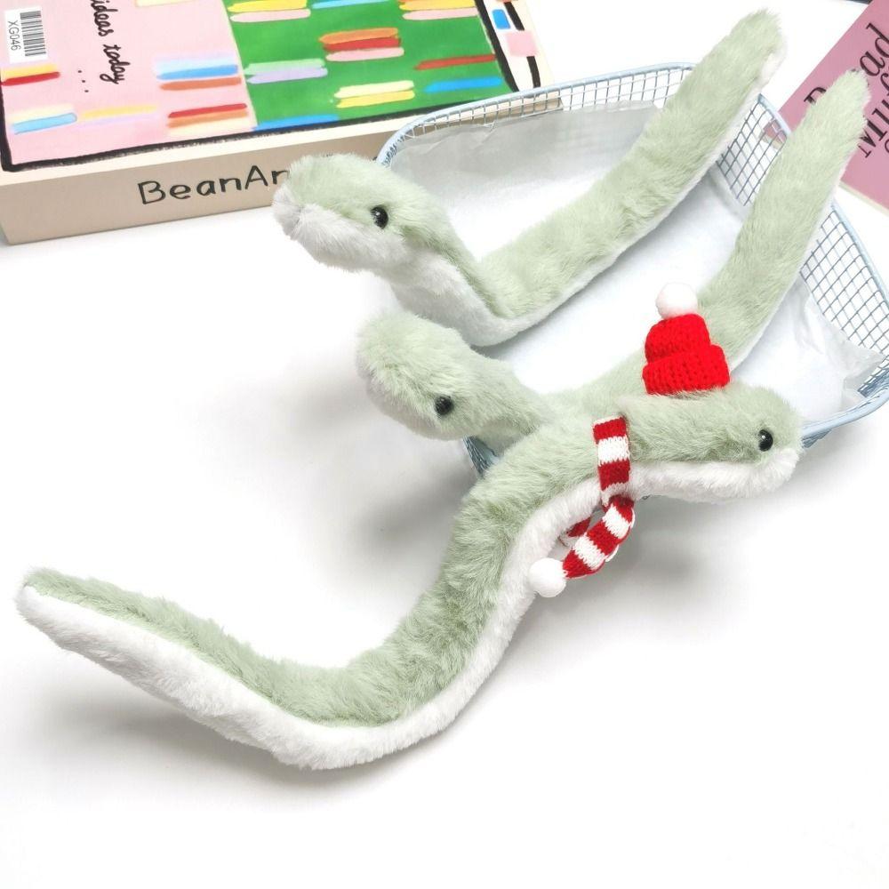 

Little Snake Year of The Snake Plush Toy Green Snake Animal Doll Kids Birthday Christmas Style 1