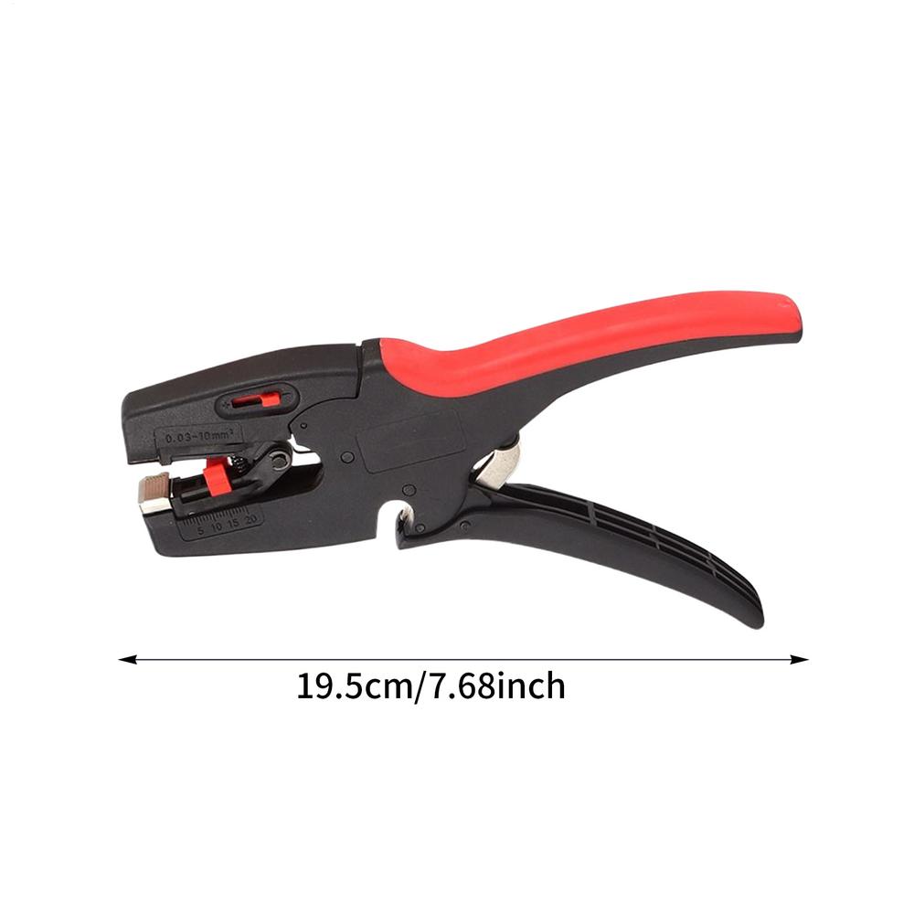 

Wire Stripper Handheld Industrial Electrician Wire Stripper Cable Cutter For Home Factory Garage Workshop Hobbyists Beginners